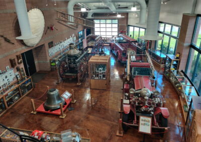 Overhead view - Lester L. Williams Fire Museum