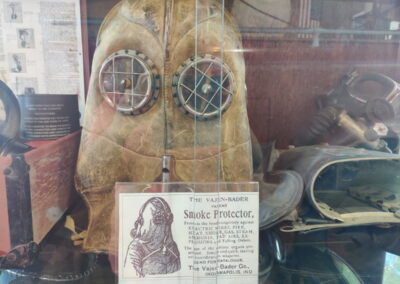 Smoke Mask in the Lester L. Williams Fire Museum